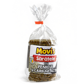 Sărățele cu fenicul și cărbune activ 150g